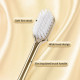 Brush Better Зубна щітка м'яка, Золота, з чорною щетиною